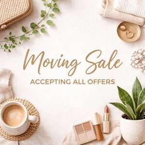Moving! Send me an offer!